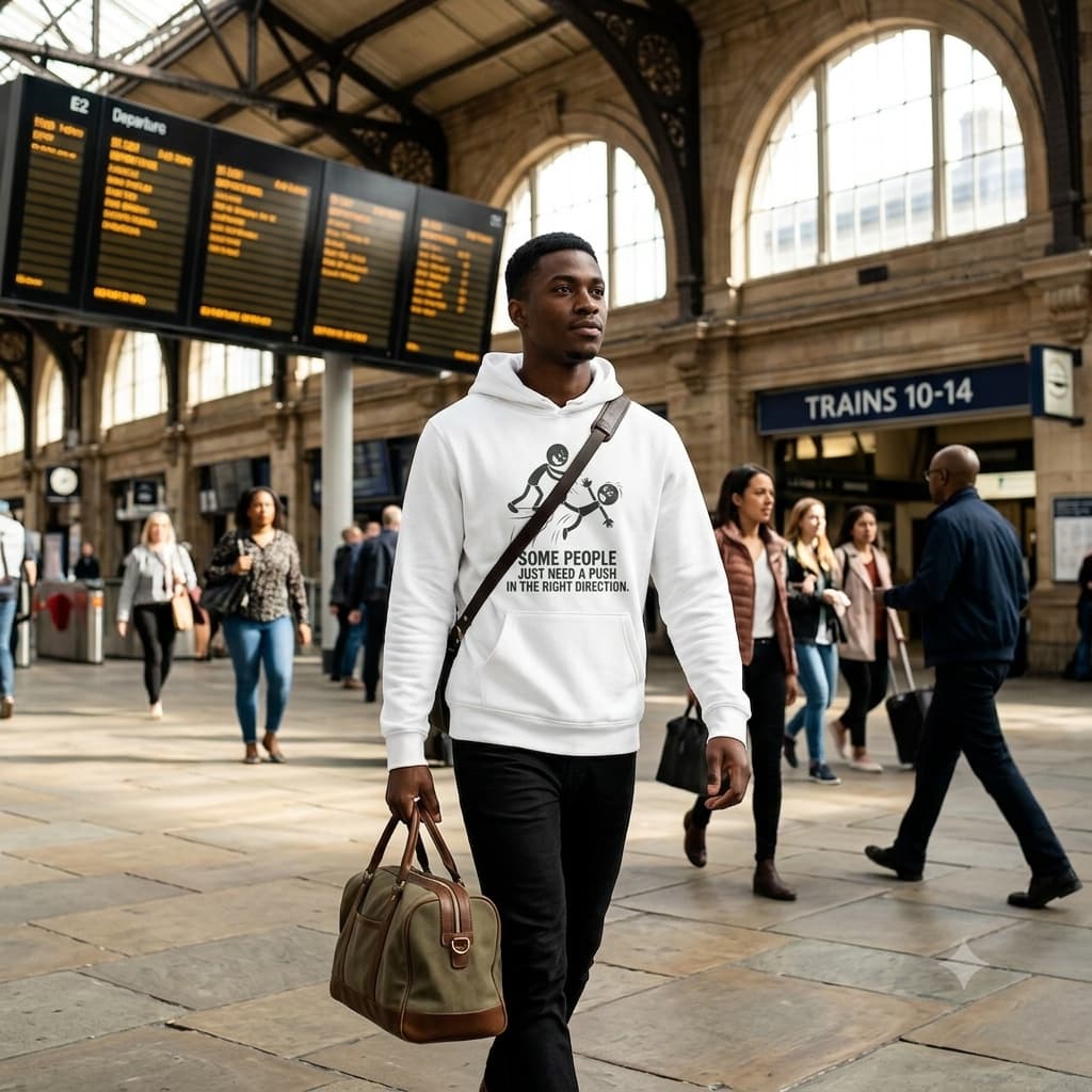 Men's White Hoodies