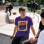 Men's Purple Round Neck T-shirt