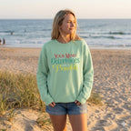 WOMENS MINT GREEN SWEATSHIRT 