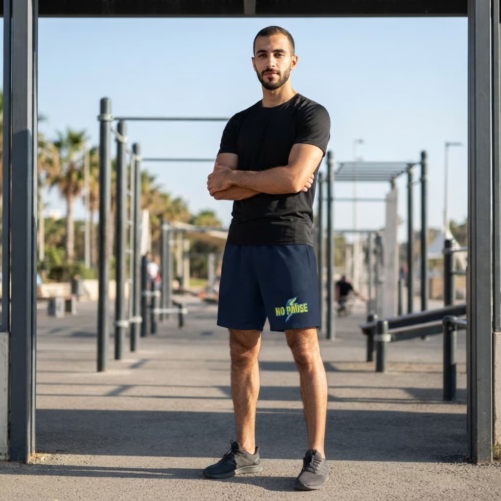 Men's Navy Blue Shorts
