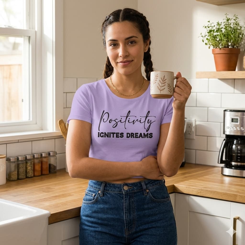 WOMENS IRIS LAVENDER CROP TOP