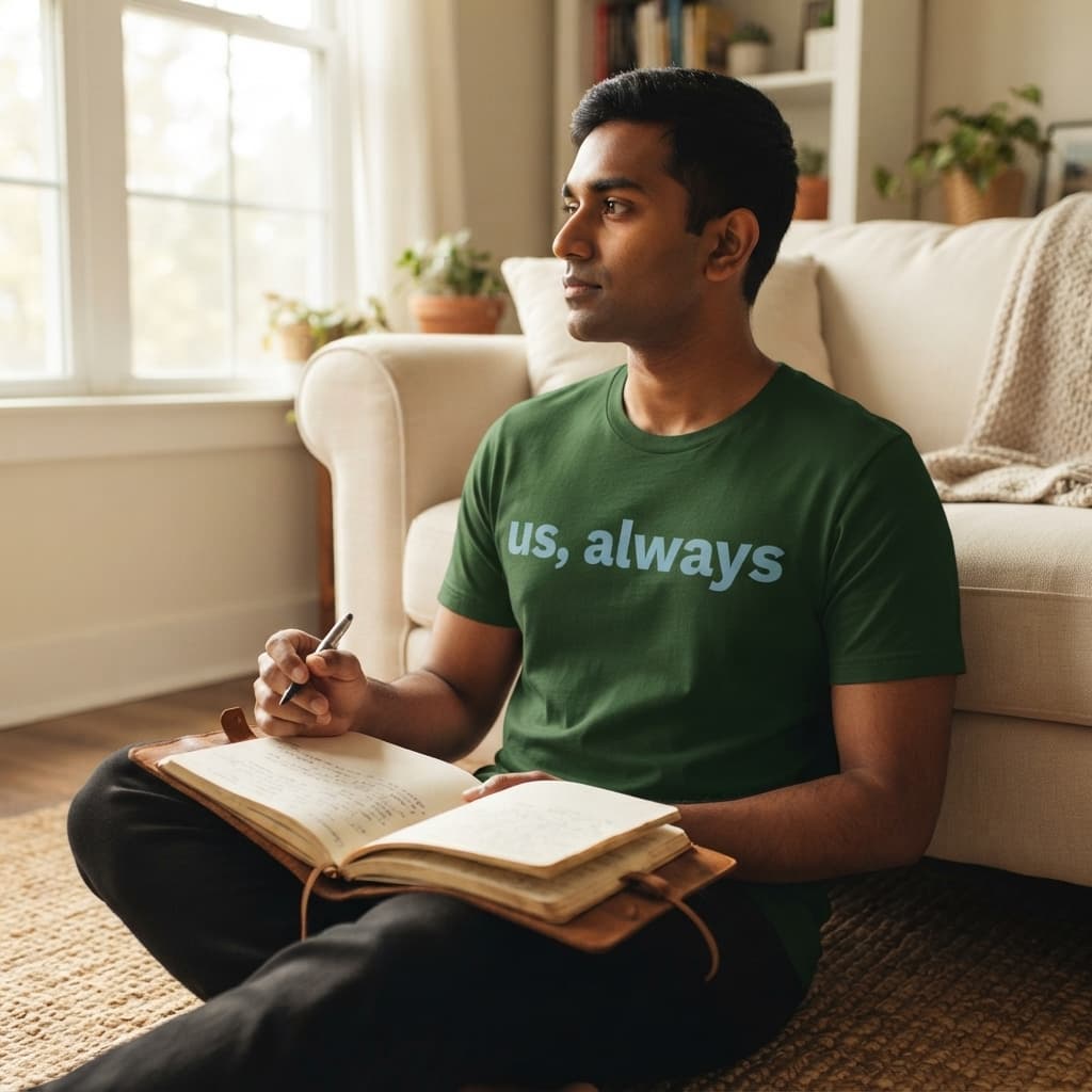 karavirs™ Us Always — Olive Green Tee