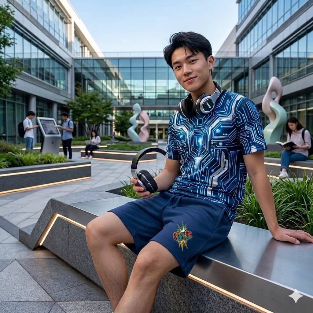 Men’s Navy Blue Shorts