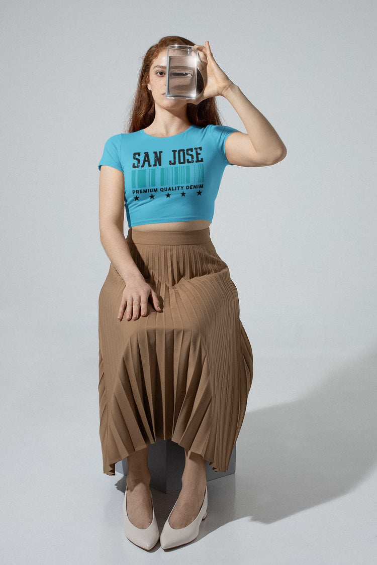 Person wearing a blue &