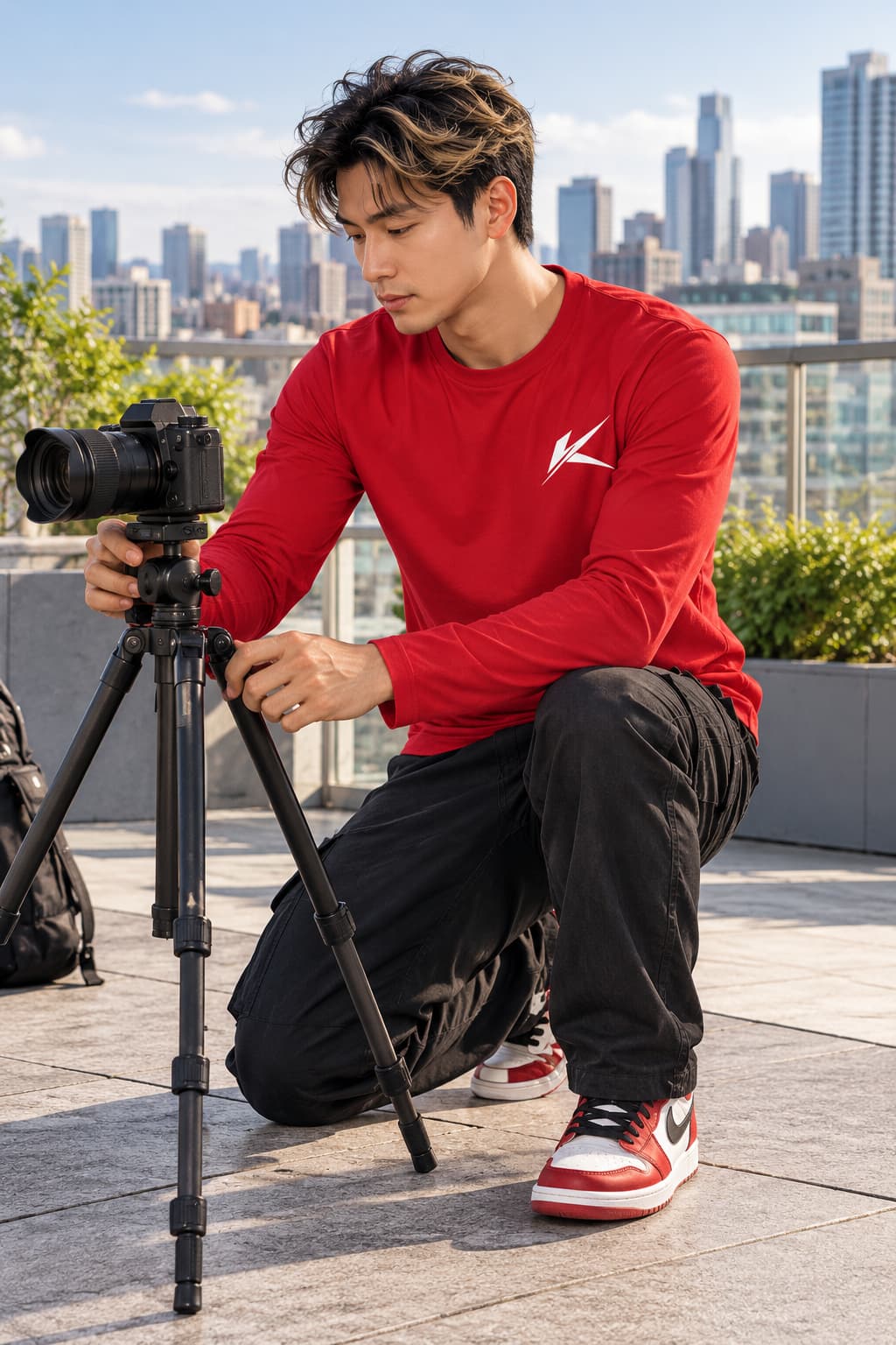 MENS RED ROUNDNECK FULL SLEEVE