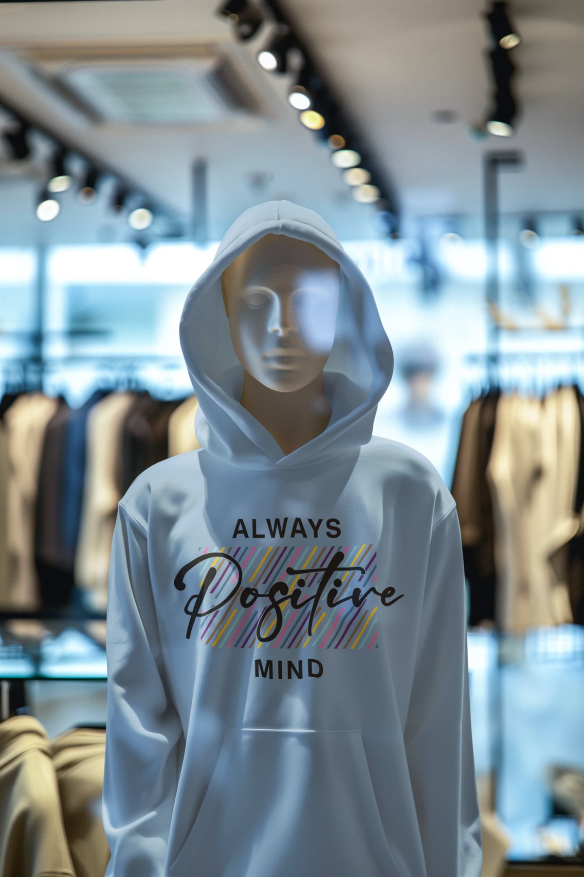 Men's Baby Blue Hoodies
