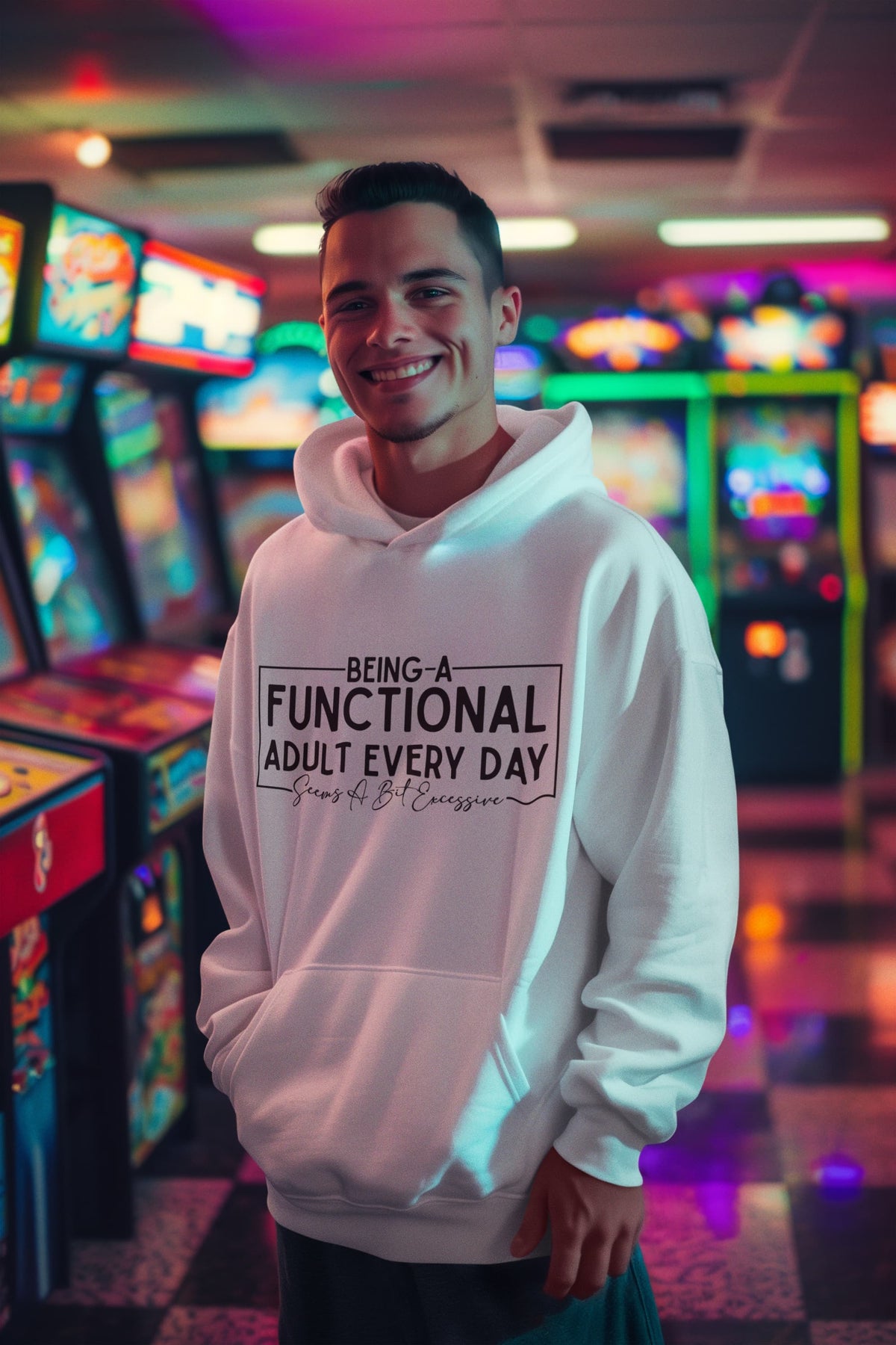 Men's White Hoodies