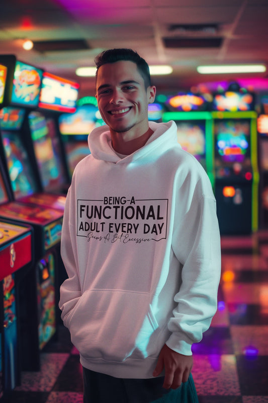 Men's White Hoodies