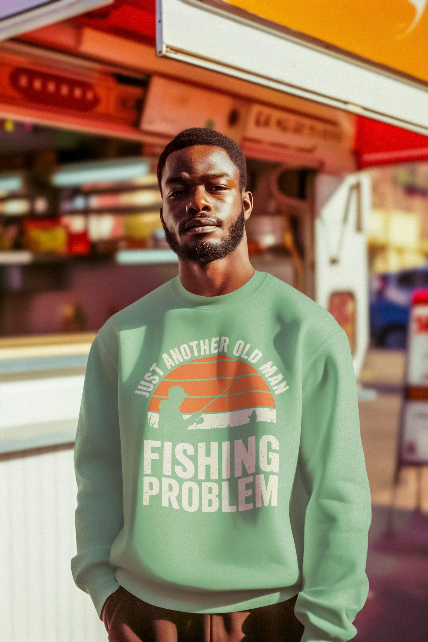 Men's Mint Green Sweatshirts