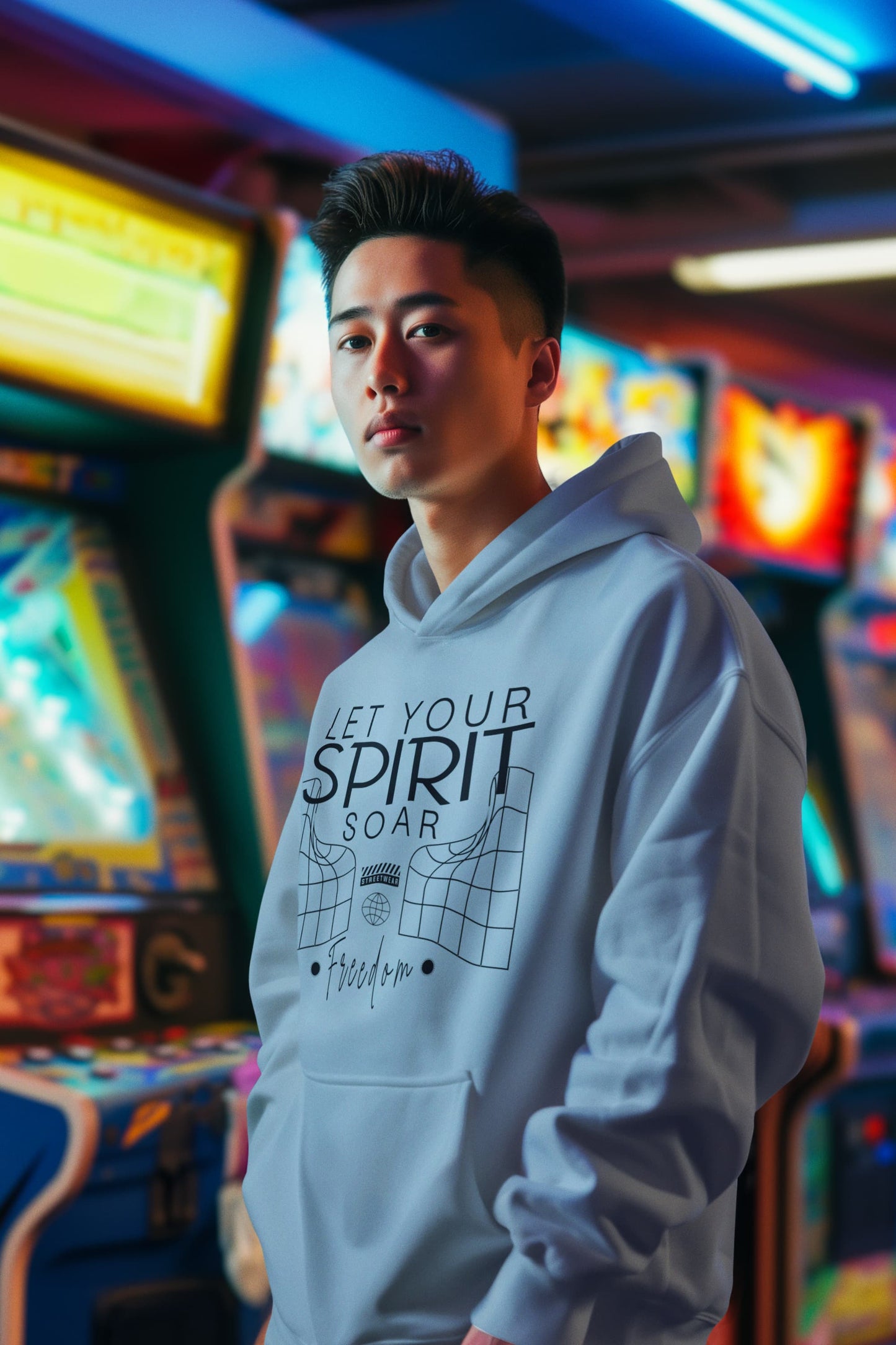 Men's Baby Blue Hoodies
