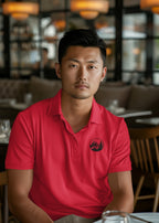 Men's Red Polo T-shirts