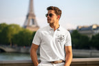 Men's White Polo T-shirts