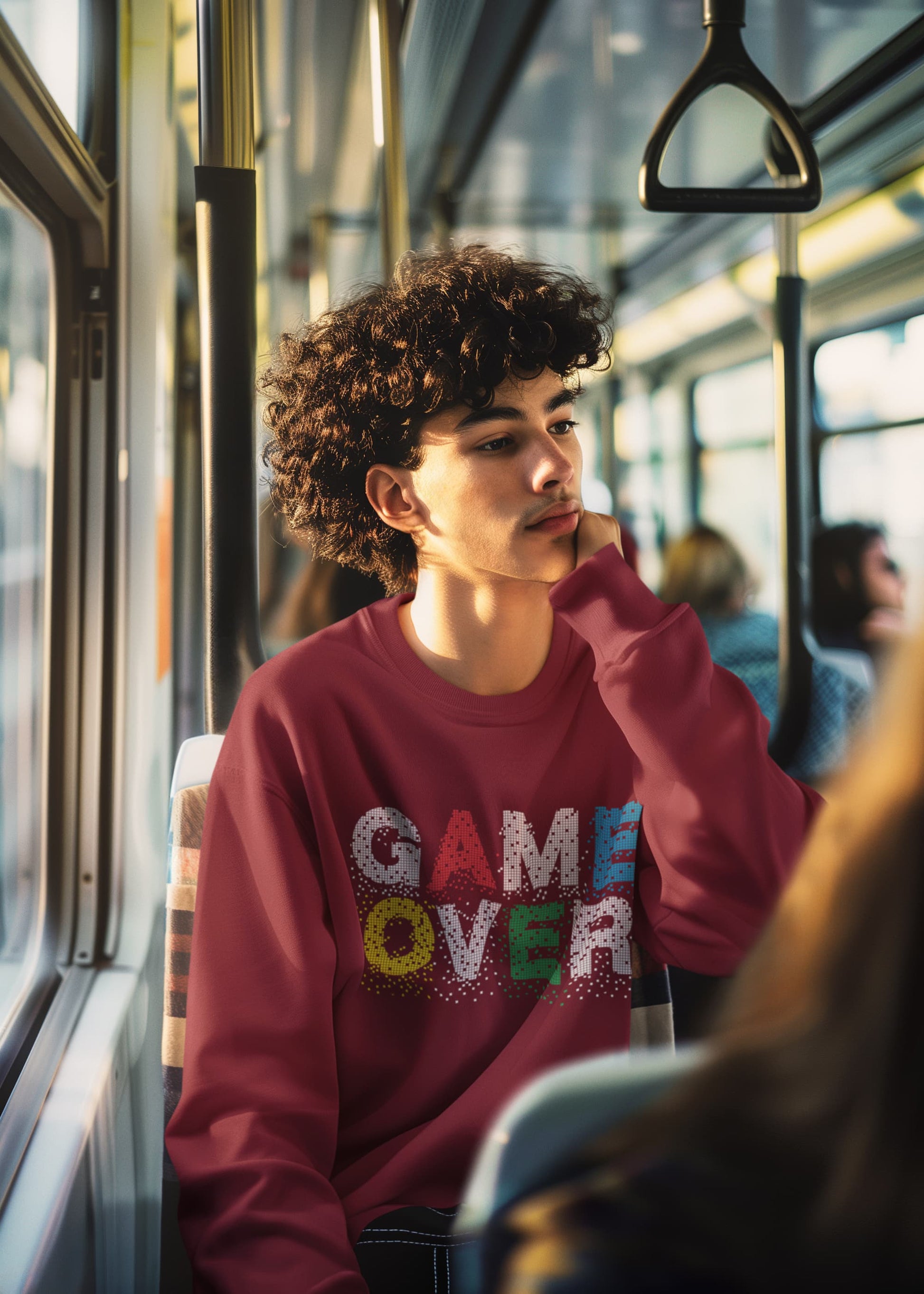 Men's Maroon Sweatshirts