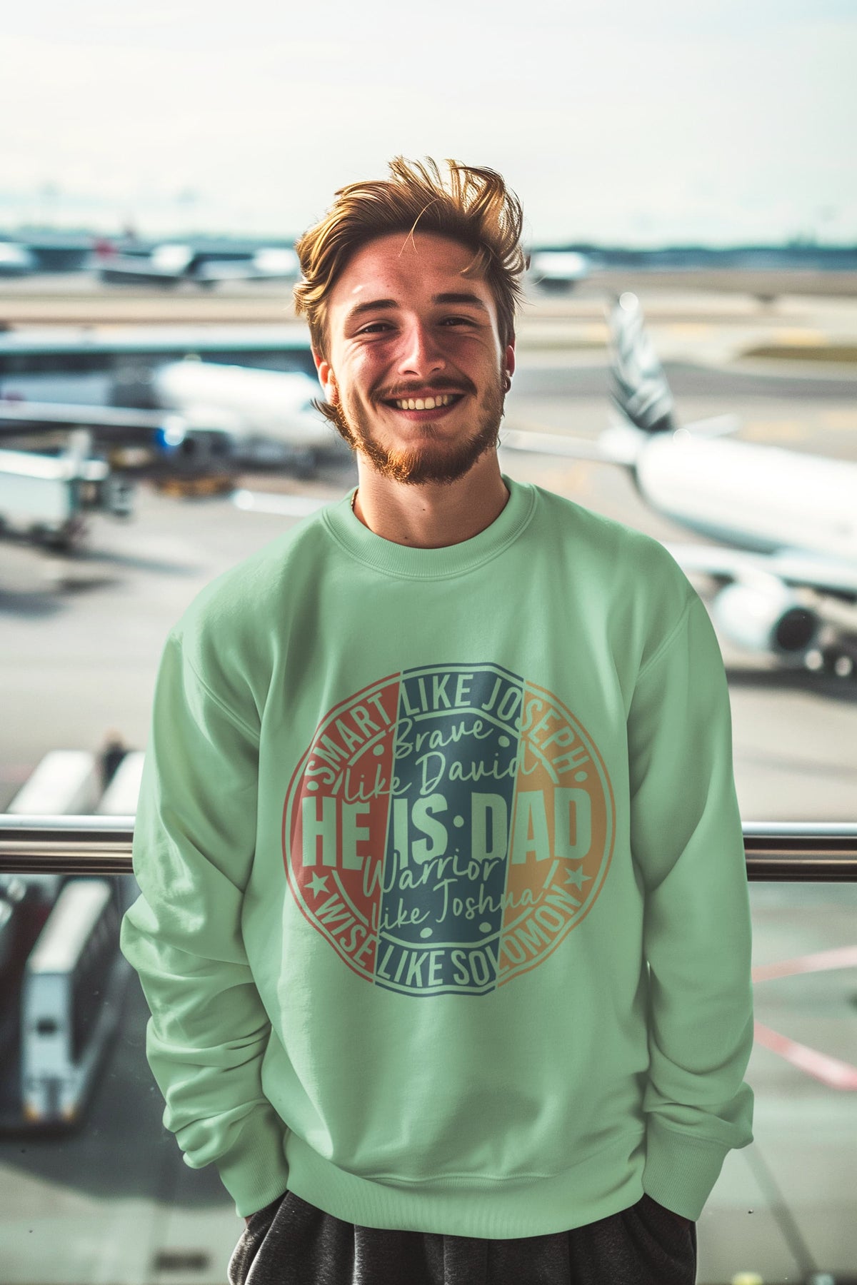 Men's Mint Green Sweatshirt