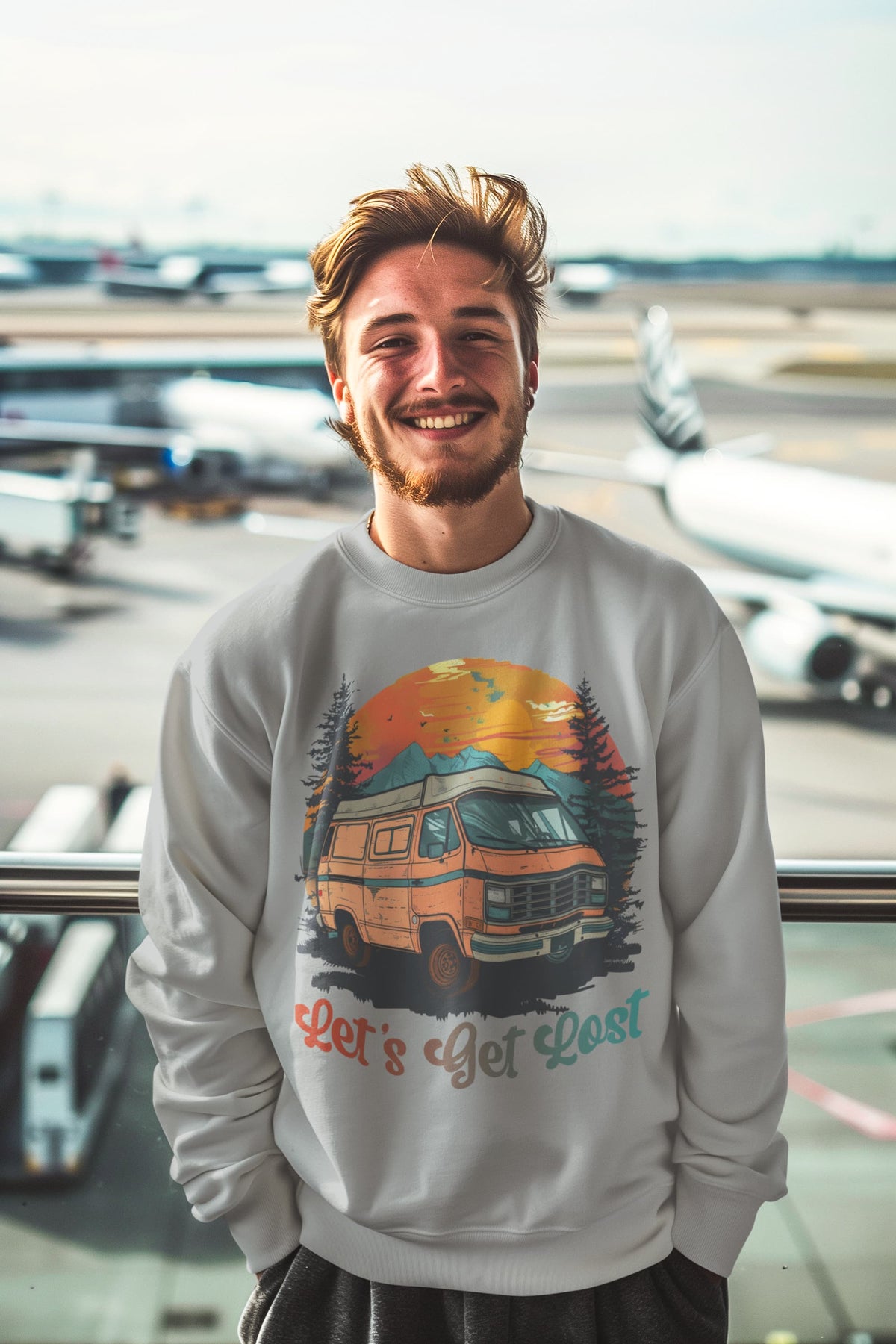 Men's Melange Grey Sweatshirts