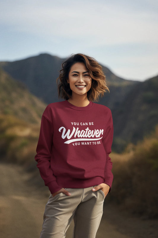 Women's Maroon Sweatshirts