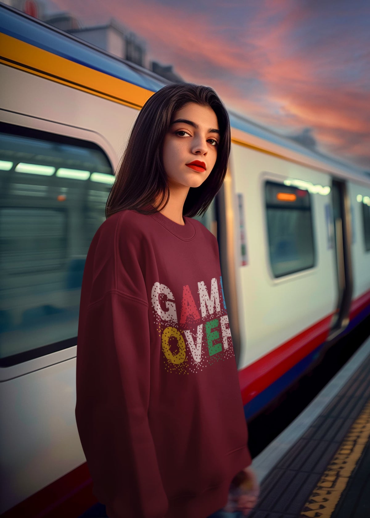 Men's Maroon Sweatshirts
