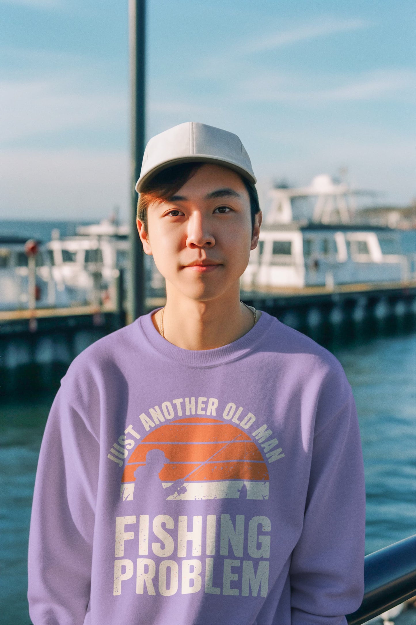 Men's Iris Lavender Sweatshirts
