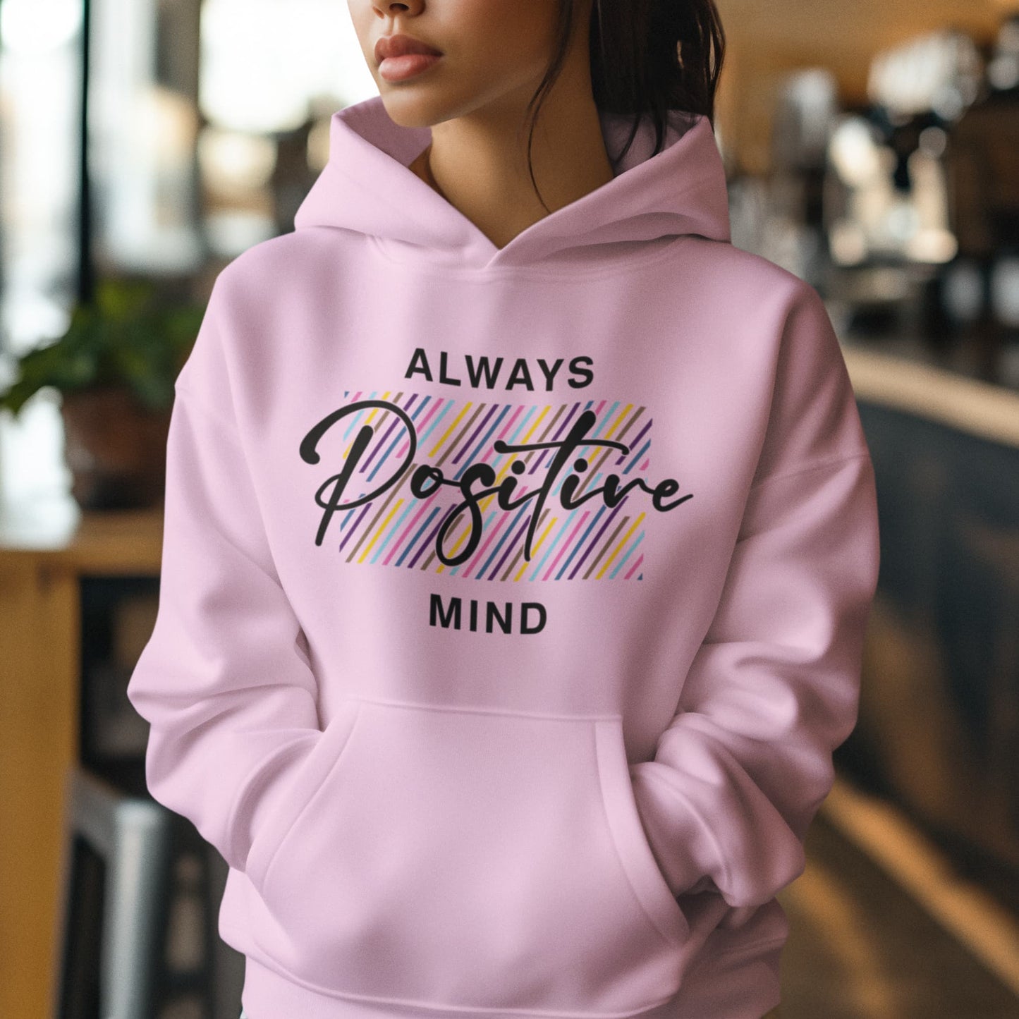 Women's Light Pink Hoodies