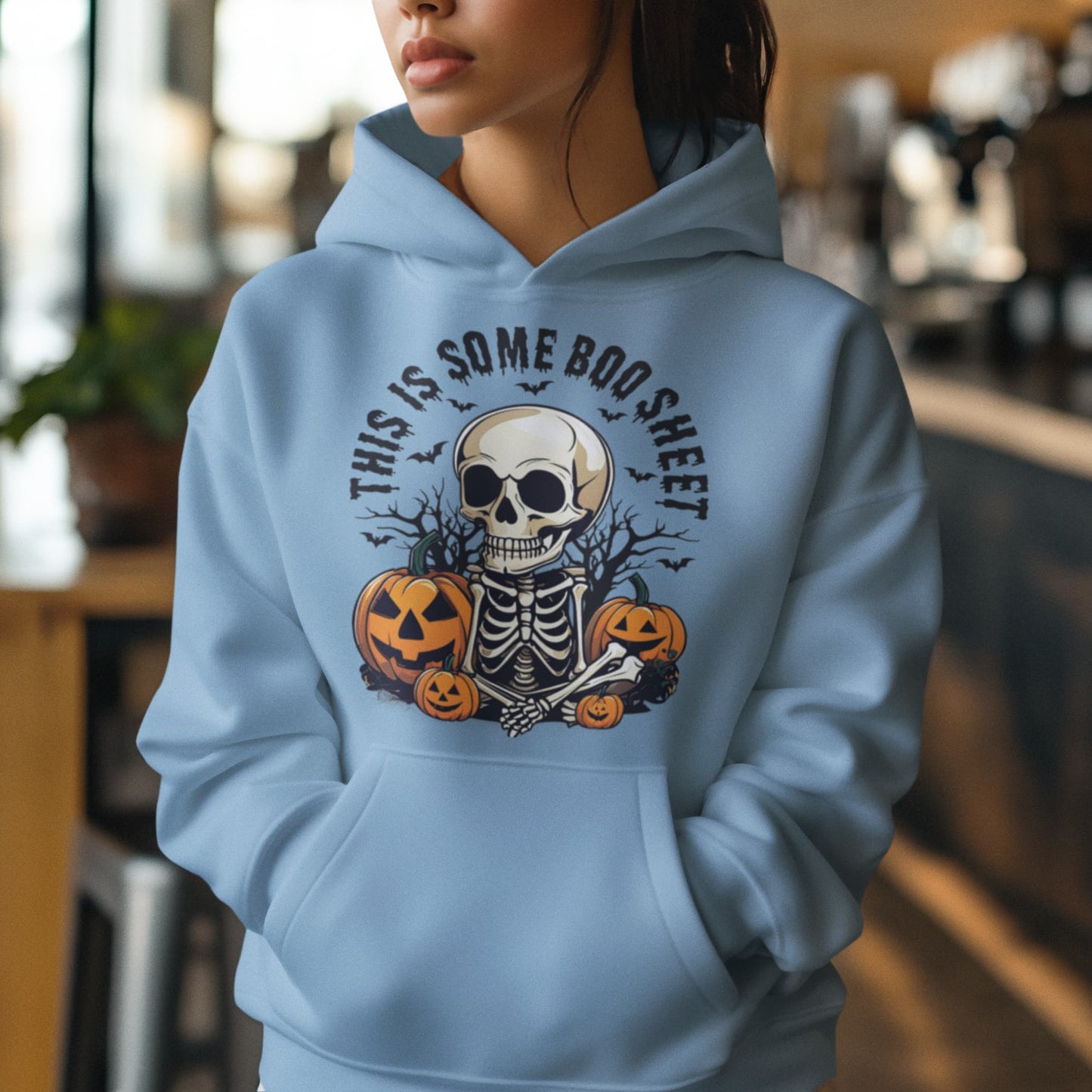 Men's Baby Blue Hoodies