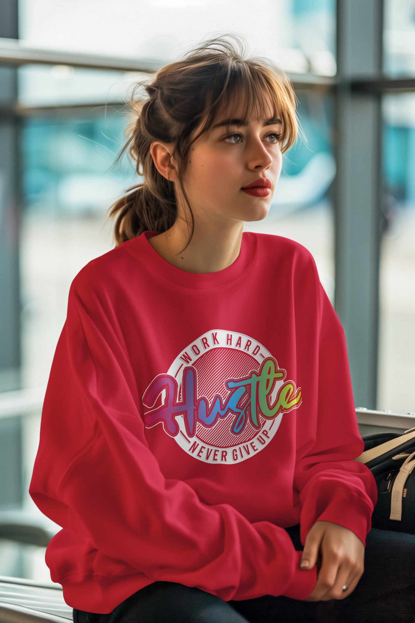 Men's Red Sweatshirts