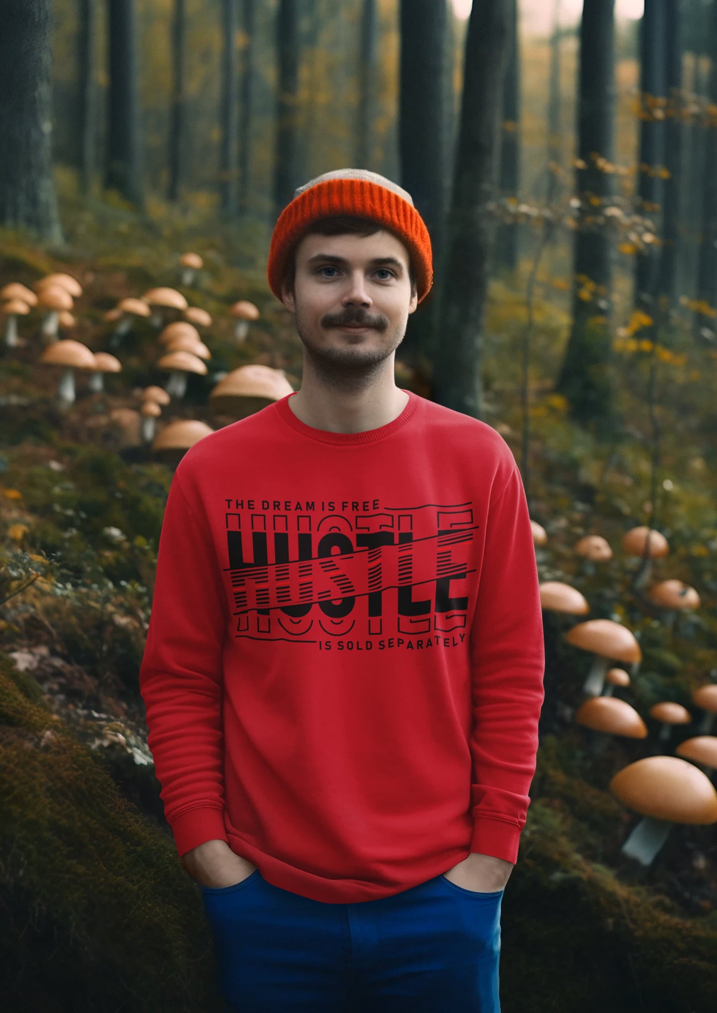Men's Red Sweatshirts