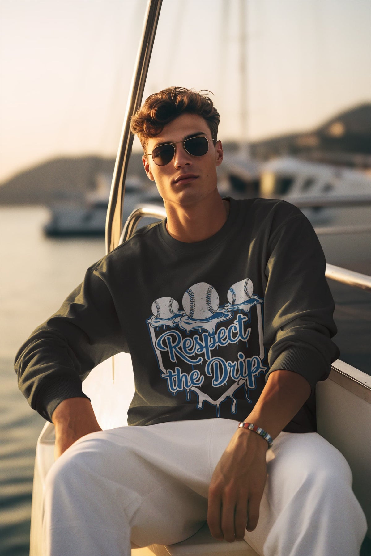 Men's Black Sweatshirts