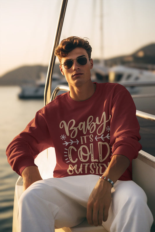 Men's Maroon Sweatshirts