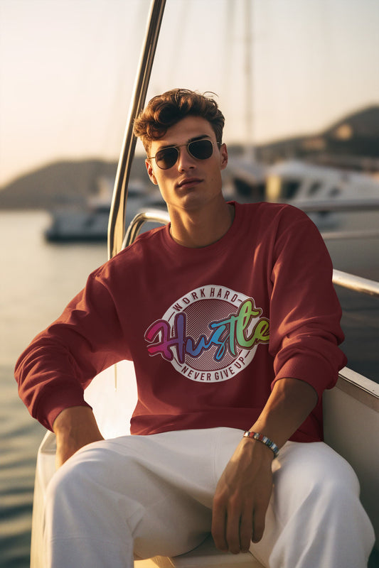 Men's Maroon Sweatshirts