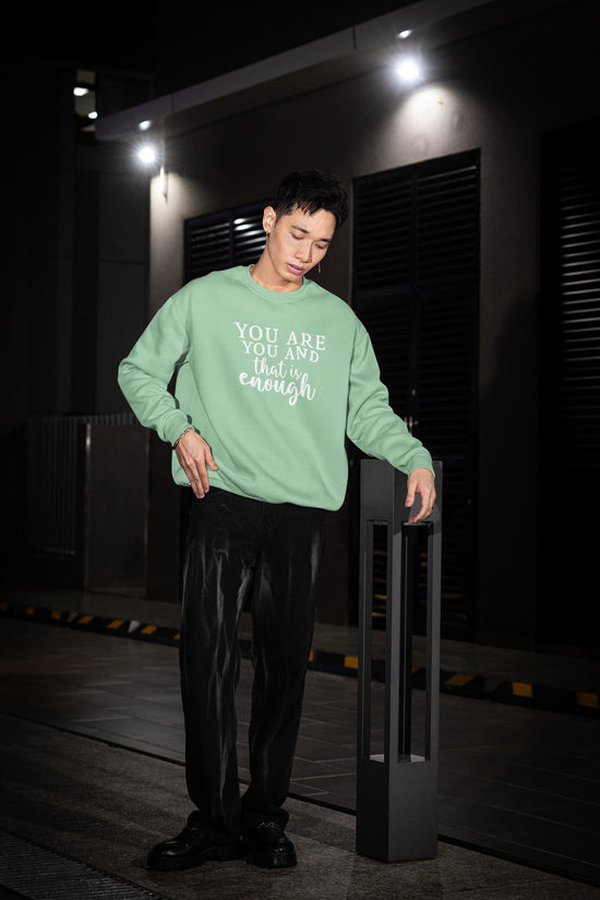 UNISEX MINT GREEN SWEATSHIRT