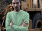MENS MINT GREEN SWEATSHIRTS