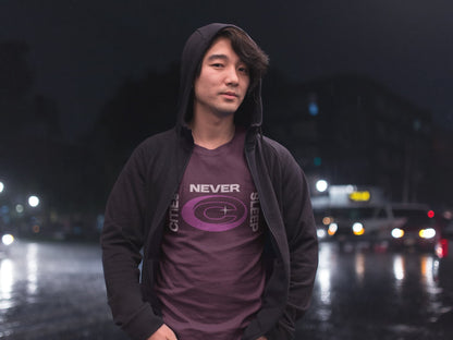 MENS BURGUNDY ROUNDNECK T-SHIRT
