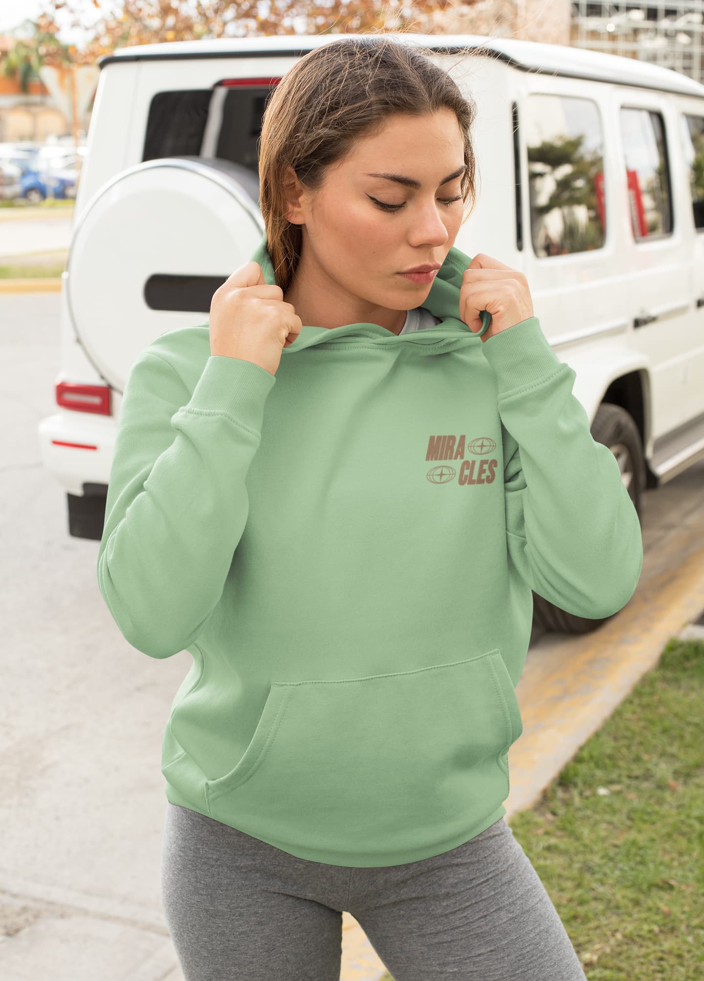 UNISEX MINT GREEN HOODIES