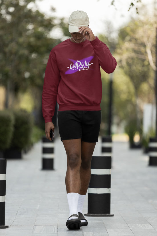 MENS MAROON SWEATSHIRT