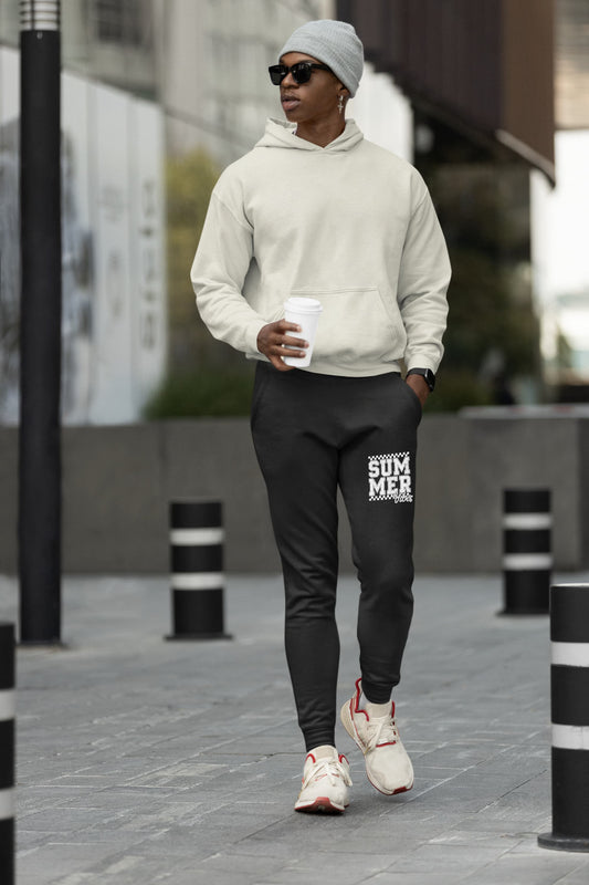 MENS BLACK JOGGERS 
