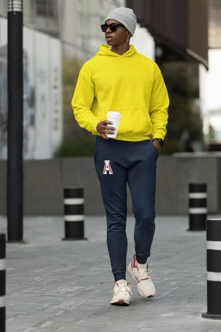 MENS NAVY BLUE JOGGERS