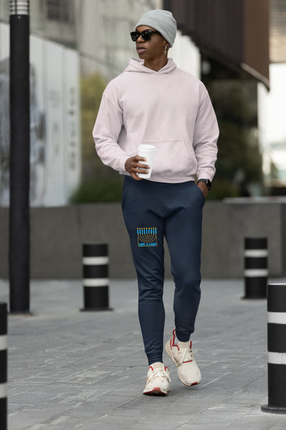 MENS NAVY BLUE JOGGERS 