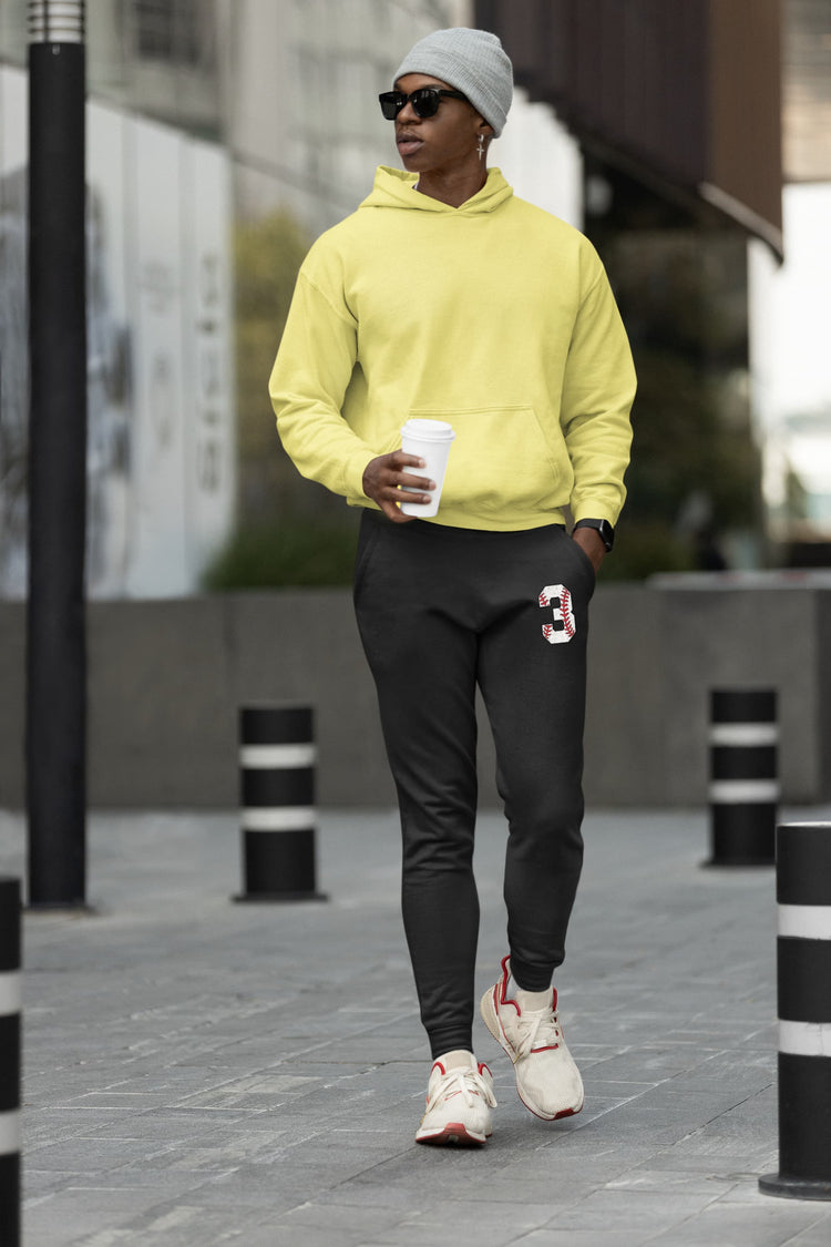 MENS BLACK JOGGERS 