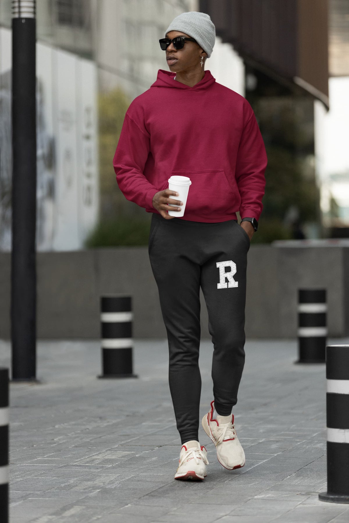 Men's Black Joggers