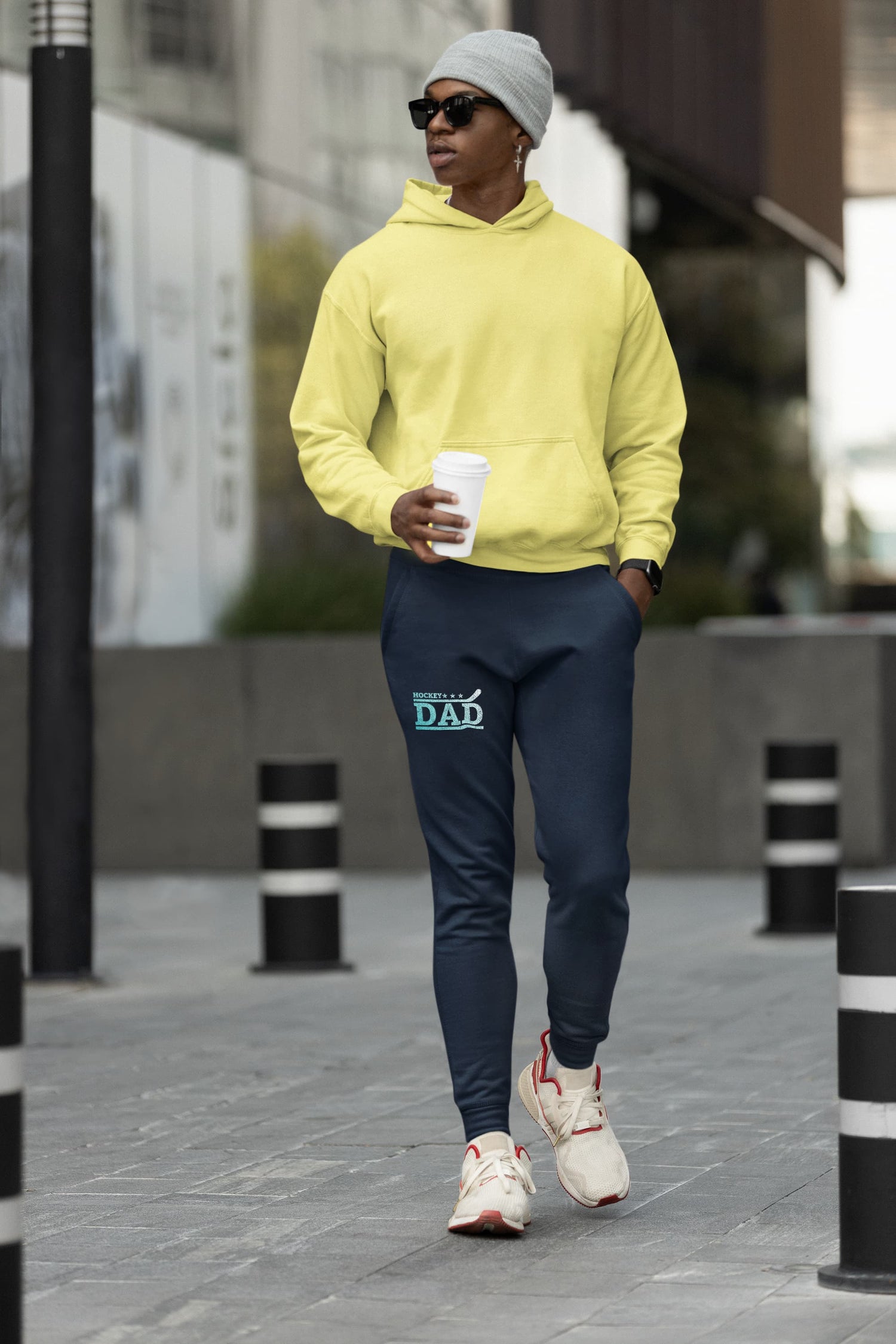 MENS NAVY BLUE JOGGERS