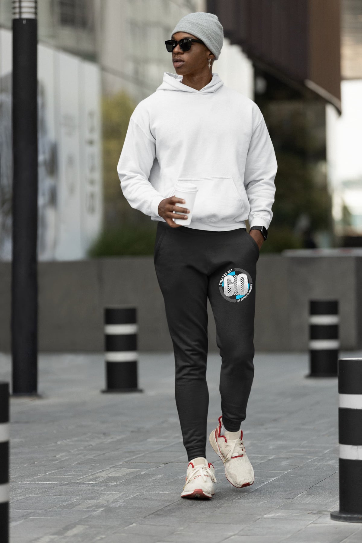 Men's Black Joggers