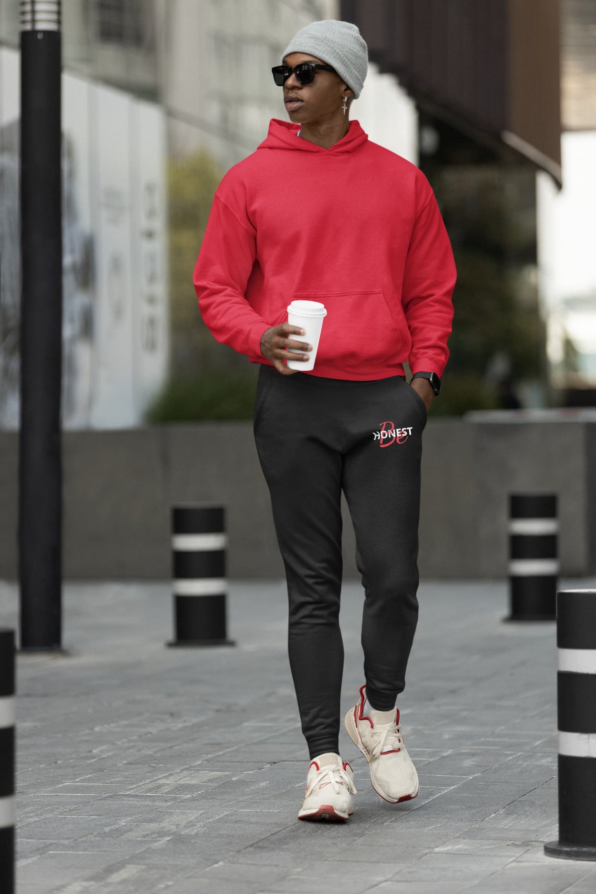 MENS BLACK JOGGERS