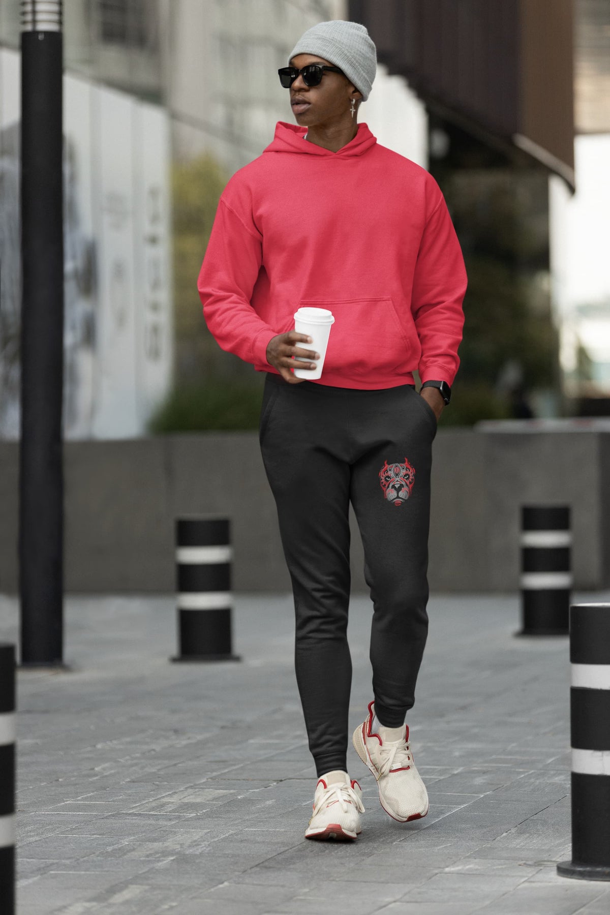 Men's Black Joggers