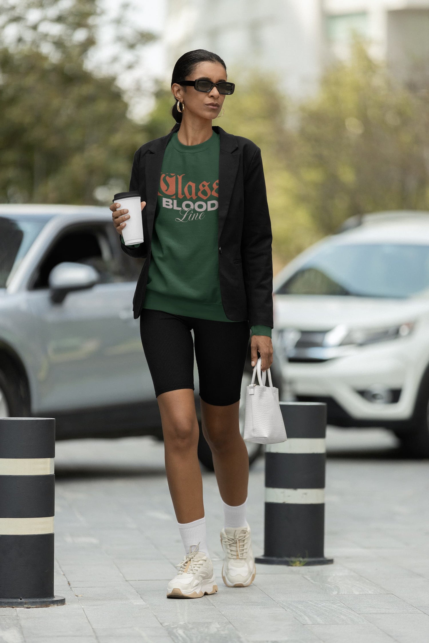 UNISEX OLIVE GREEN SWEATSHIRT