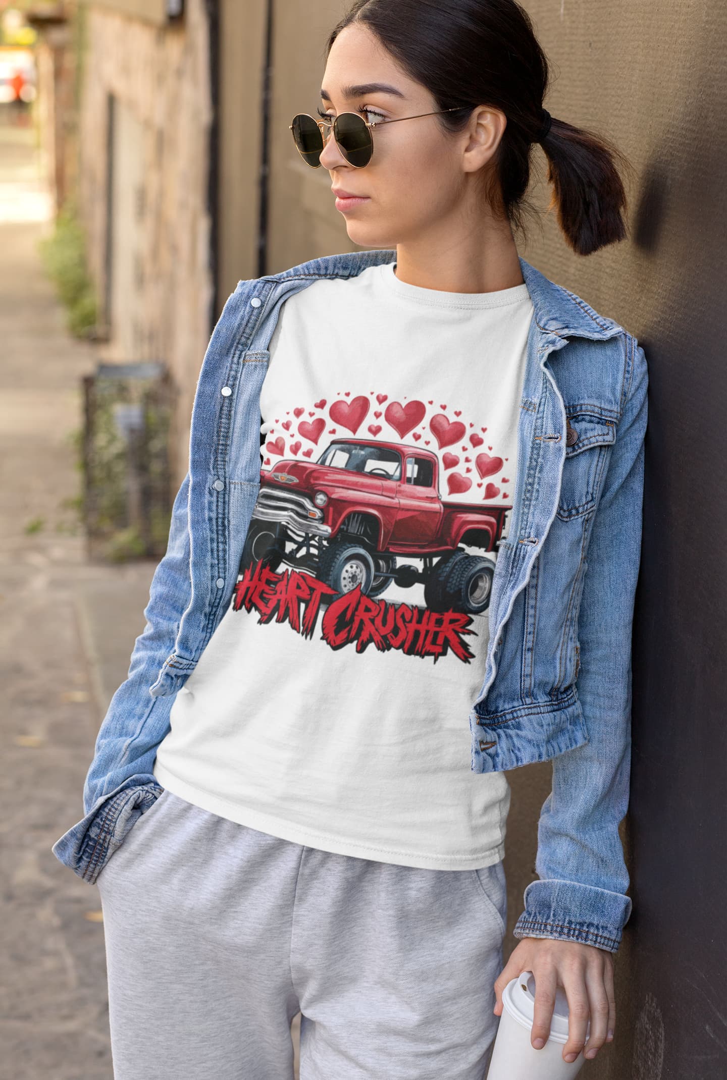 Women's White Round Neck T-shirts