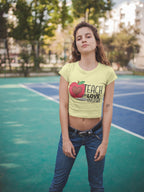 Women's Butter Yellow Crop Tops