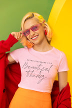Women's Light Pink Crop Tops
