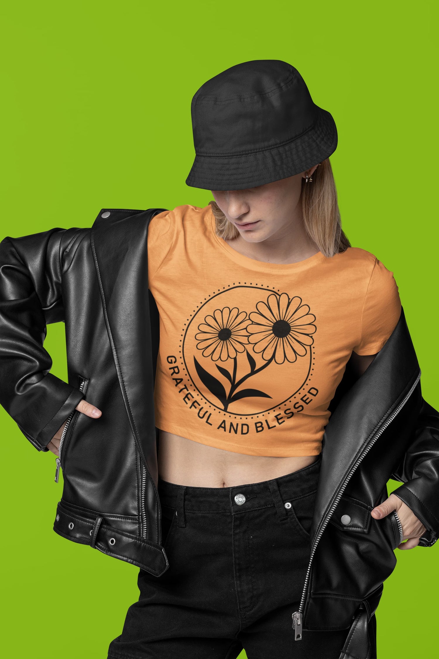 Women’s Mustard Yellow Crop Tops