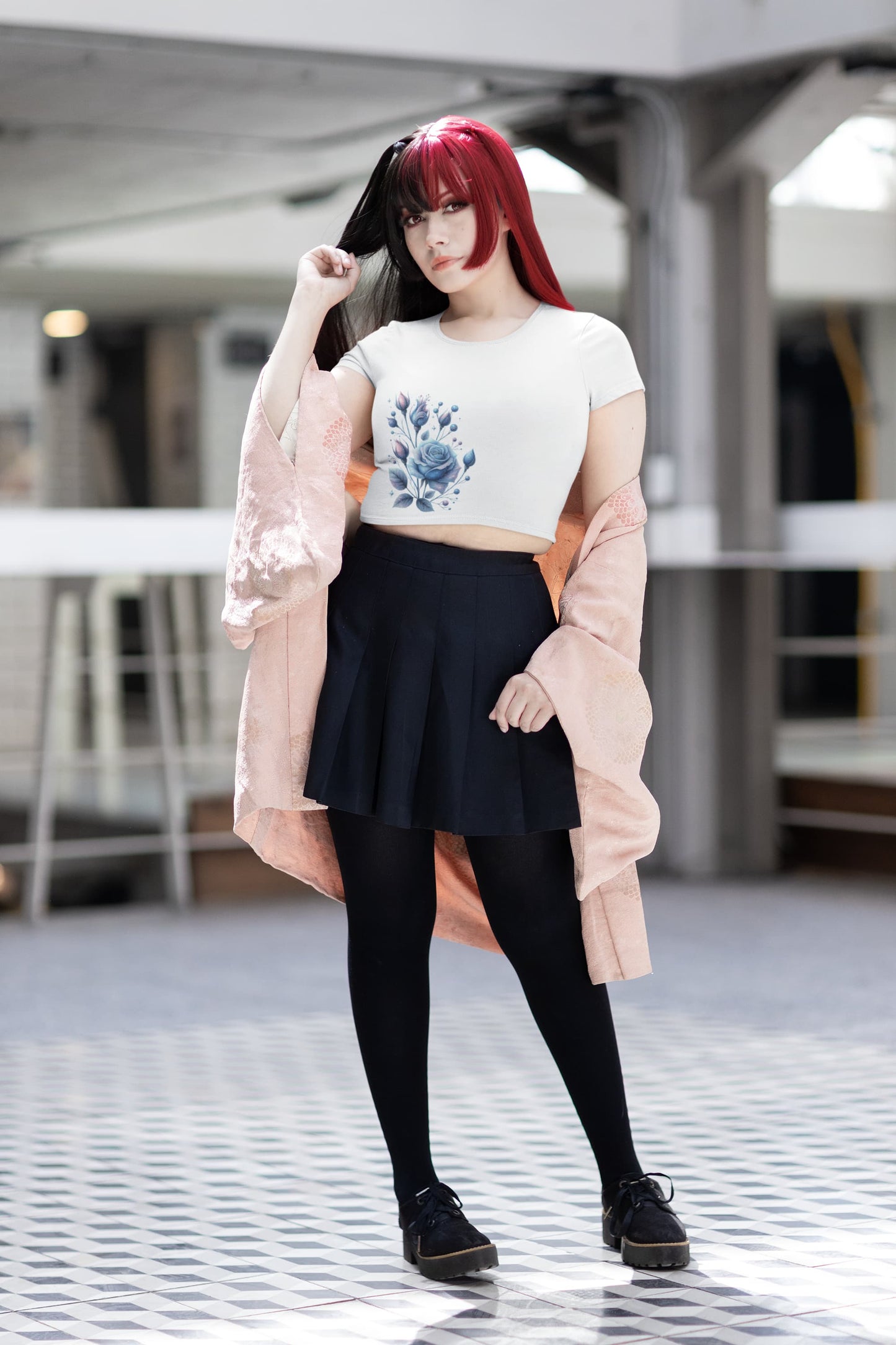 Women's White Crop Tops