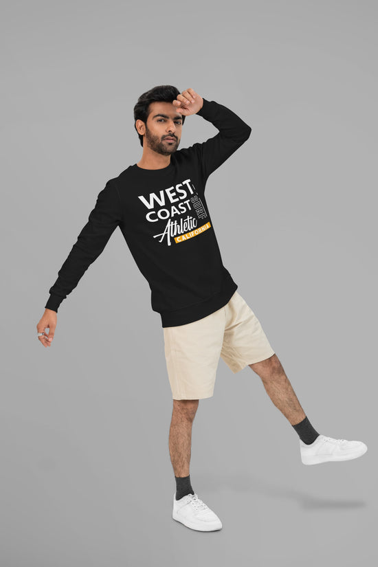 Man wearing a black &